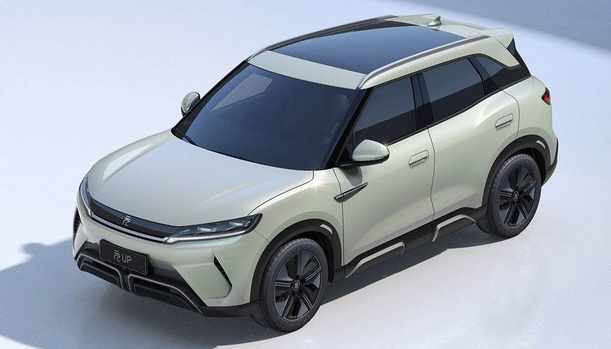 BYD Yuan up Battery Electric Subcompact Crossover SUV 01km Premier Single Motor Small Size SUV New Energy Vehicle