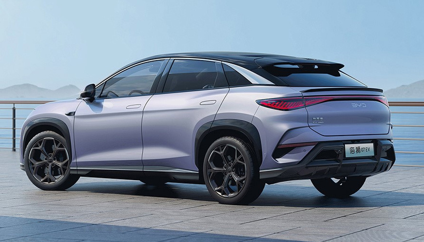 Byd Sea Lion 07 Battery Electric MID-Size Crossover SUV B-Class Electric Intelligent Sportback SUV New Energy Car