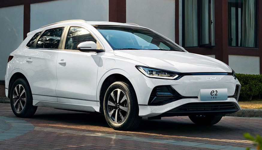 BYD E2 2024 Version 405km Long Range 5seat Fwd 4 EV Electric Car Long Battery Life New Energy Vehicle