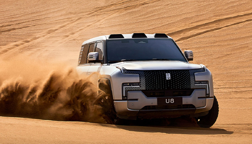 Yangwang U8 Full-Size Luxury SUV U8 Premium Edition off-Road Iwd Disus-P Electric Range Extended Vehicle