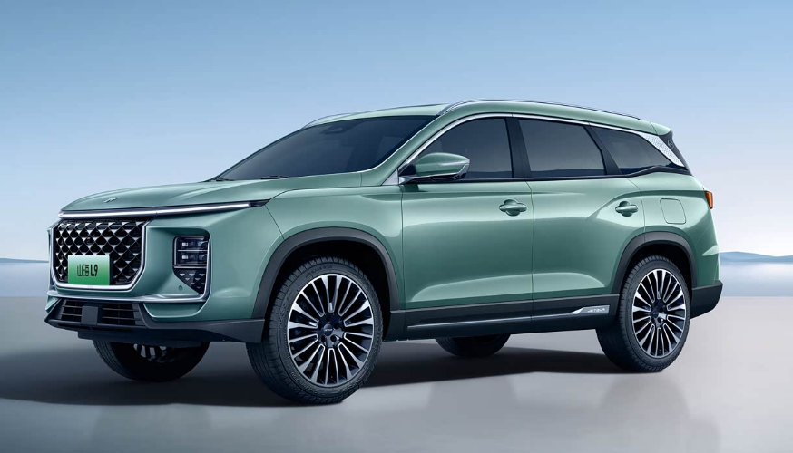 Jetour Shanhai L9 Plug-in Hybrid MID-Size Crossover SUV EV Hybrid Power 1.5-Liter Turbo Engine SUV Car