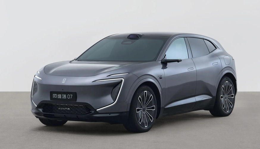 Avatr 07 Electric Mid-size Crossover SUV CHN Platform 5-door SUV
