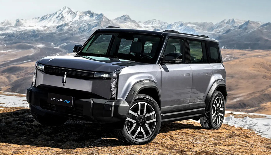 iCar 03 Battery Electric Compact Crossover SUV 4WD i-MS Platform 5-door SUV