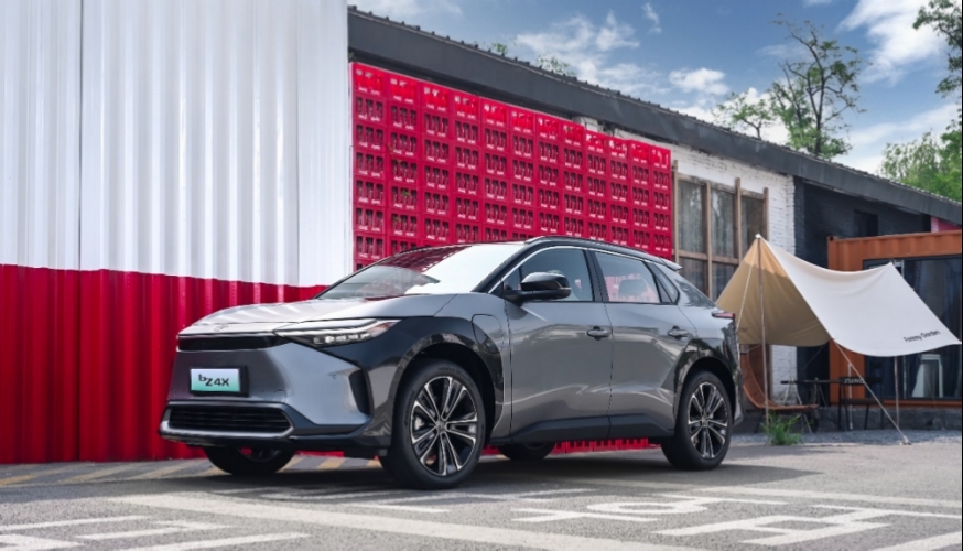 2025 New Car Toyota Bz4X Pure Electric Car