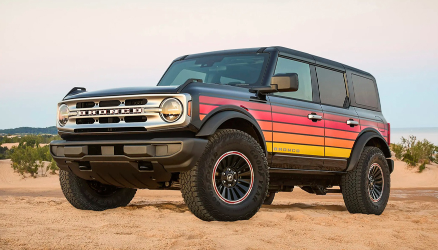 Ford Bronco Mid-size SUV Front-engine Four-wheel-drive SUV