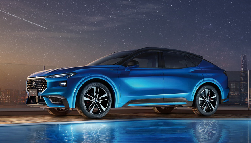 Ford Evos Coupe-style Plug-in Hybrid Grand Tourer car