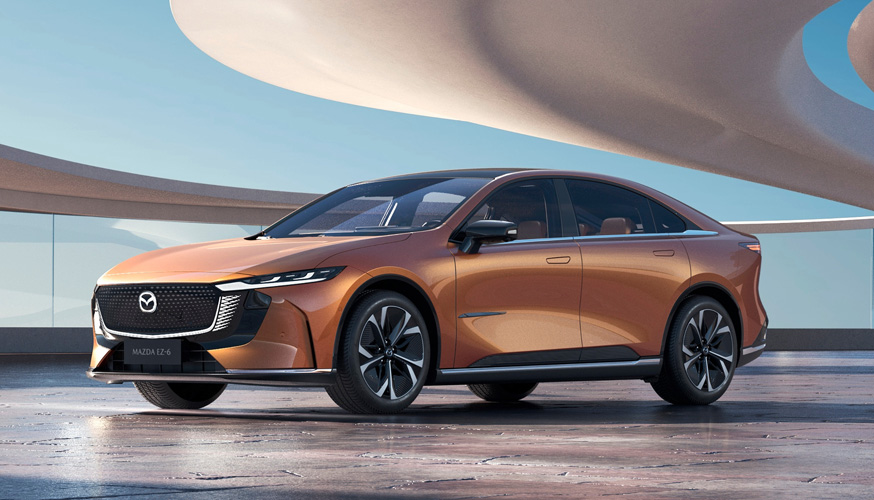Mazda EZ-6 Mid-size Car 5-door Range Extender EREV Liftback