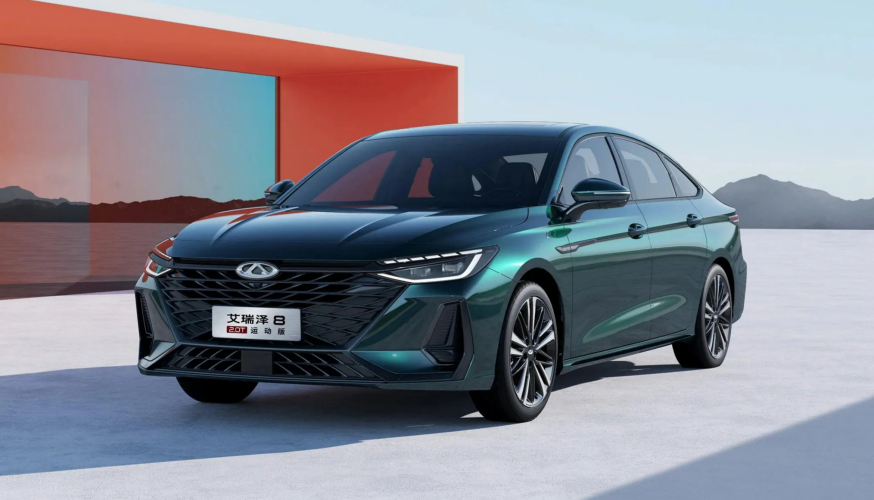 New Version Petrol Car Chery Arrizo 8 Sedan Vehicles  Pure Petrol Car